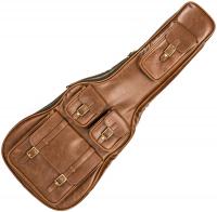 2035 FOL-BN Deluxe Leather Acoustic Dreadnought Guitar Bag - Matt Brown