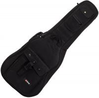 Deluxe Nylon Folk Dreadnought Guitar Bag - Black