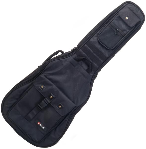 Étui Guitare Acoustique Rigide Dreadnought 41" - Rembourré, Verrouillable, Avec Poche Intérieure