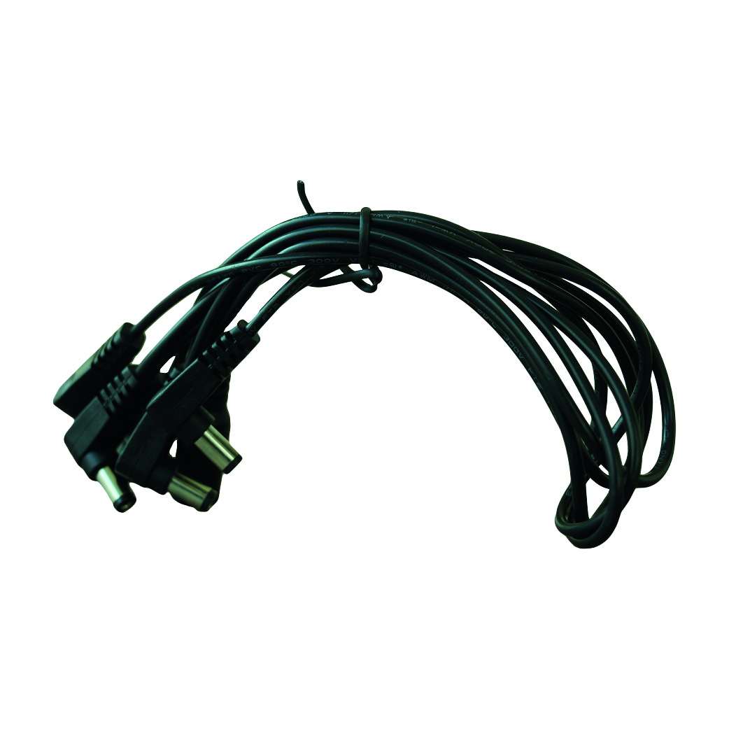 X-tone 5-way Chain Cable Alimentation Pedales - Adaptateur Connectique - Variation 1