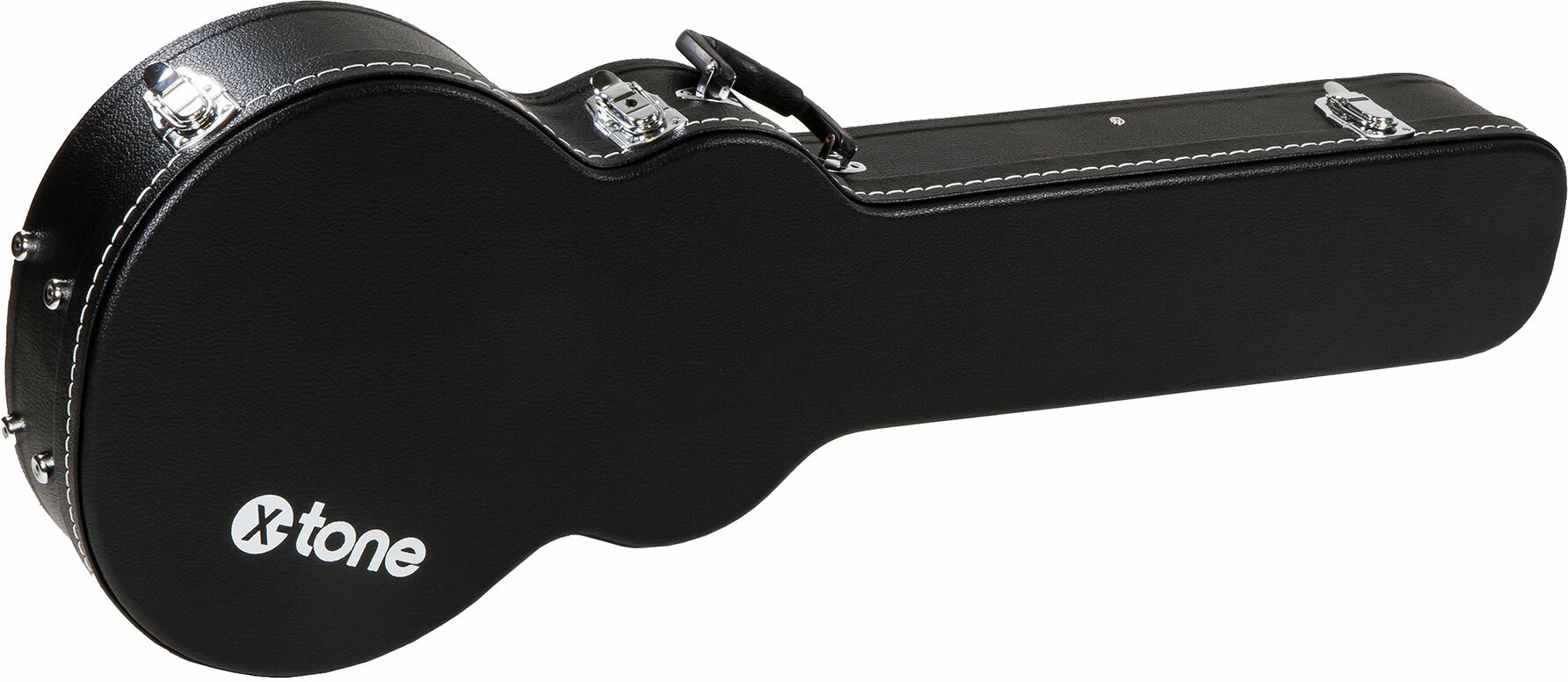X-tone 1502 Standard Electrique Les Paul En Forme Black - Etui Guitare Électrique - Main picture