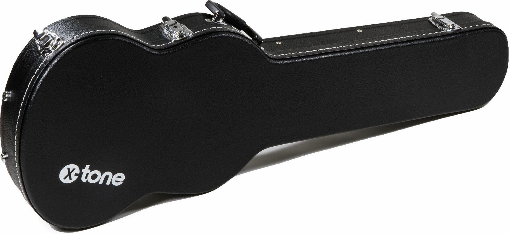X-tone 1503 Standard Electrique Sg En Forme Black - Etui Guitare Électrique - Main picture