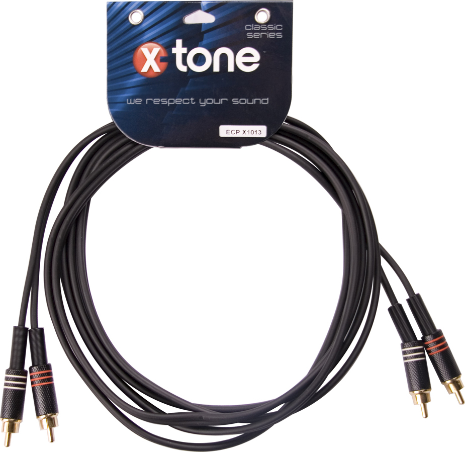 X-tone 2 Rca Vers 2 Rca 3m - X1013-3m - CÂble - Main picture