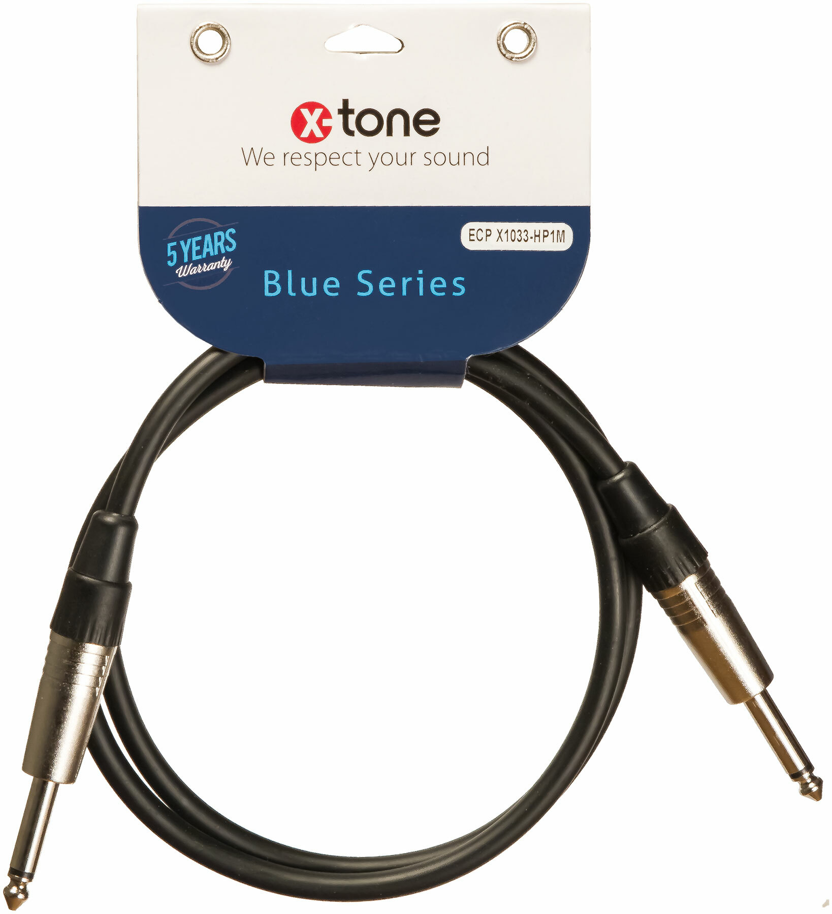X-tone Hp Jack / Jack 1m Blue Series (x1033-hp1m) - CÂble - Main picture