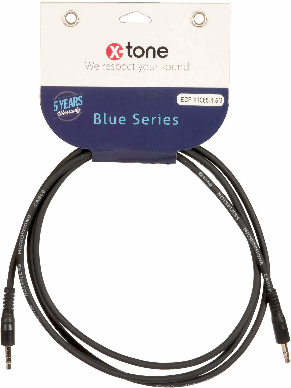 X-tone Mini Jack St / Mini Jack St 1.5m Blue Series (x1059-1.5m) - CÂble - Main picture