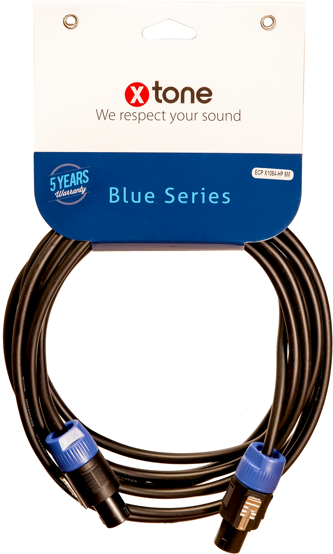 X-tone Speakon / Speakon 5m Blue Series (x1054-hp5m) - CÂble - Main picture