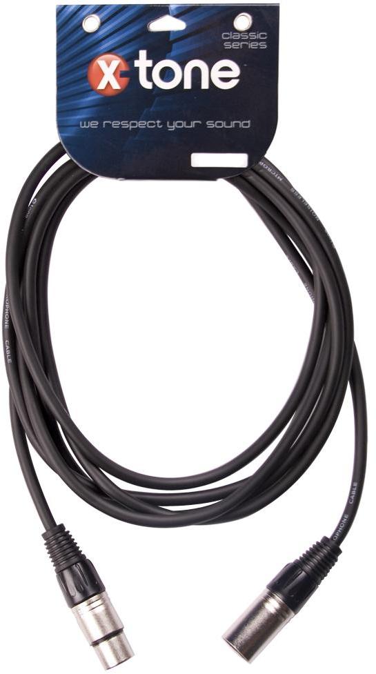 Câble X-tone X1003-6M XLR (M) / XLR (F)