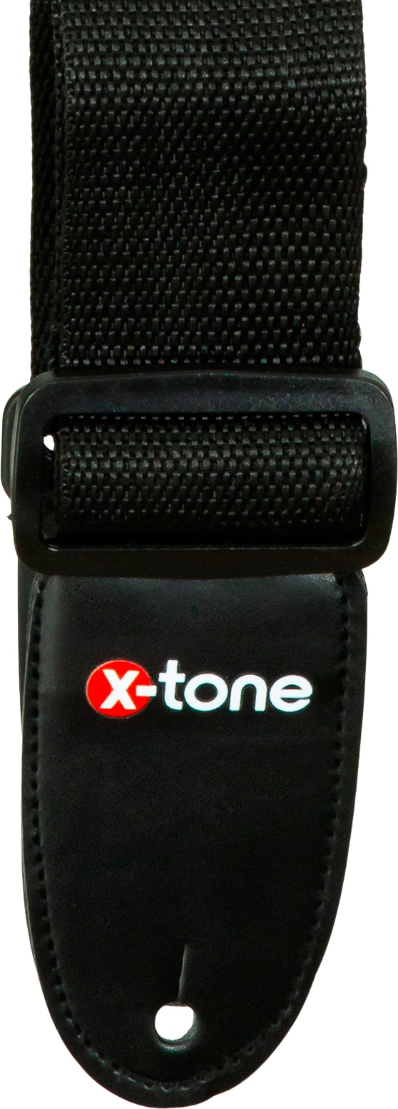 X-tone Xg3100 Nylon Guitar Strap Black - Sangle Courroie - Main picture