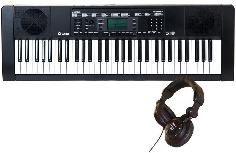 Pack clavier X-tone XK100 CLAVIER ARRANGEUR + CASQUE PRO580