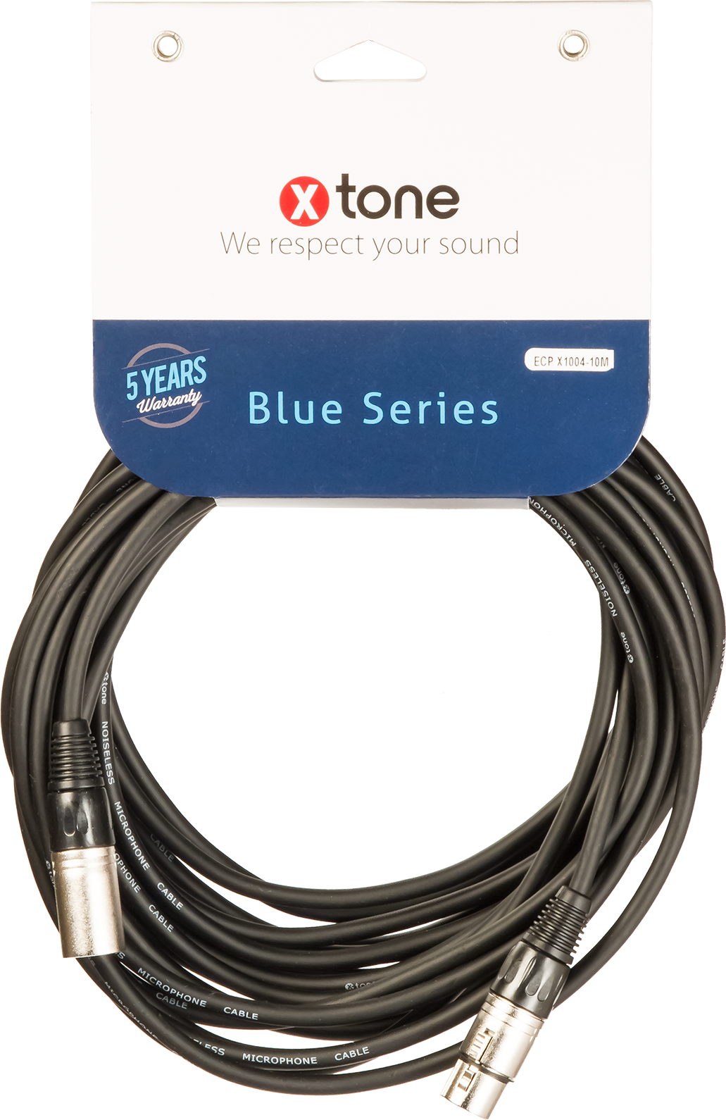 X-tone Xlr(m) / Xlr(f) 10m Blue Series (x1004-10m) - CÂble - Main picture