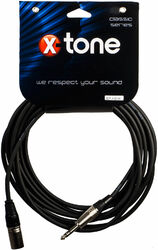 X1023-6M - Jack(M) 6,35 TRS / XLR(M)