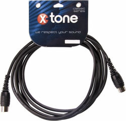 Câble X-tone X1027 MIDI 2 Din 5 Broches - 6m
