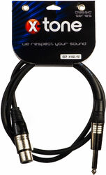 X1060-1M - Jack(M) 6,35 mono / XLR(F)