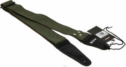 XG 3109 Cotton Guitar Strap - Green