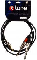X1016-1.5M - Jack(M) 3,5 Stereo / 2 Jack(M) 6,35 mono
