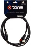 X1015-1.5M - Jack(M) 3,5 Stereo / 2 RCA(M)