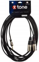 X1063-6M - Jack(M) 3,5 Stereo / 2 XLR(M)