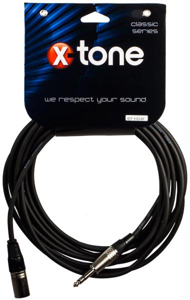 Câble X-tone X1023-6M - Jack(M) 6,35 TRS / XLR(M)