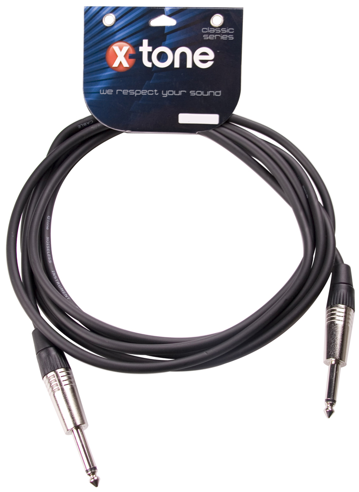 X-tone X1006-6m Instrument Cable Jack (m) 6,35 / Jack (m) 6,35 - CÂble - Variation 1