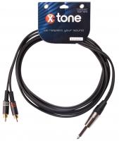 X1011-3M - Jack(M) 6,5 Stereo / 2 RCA
