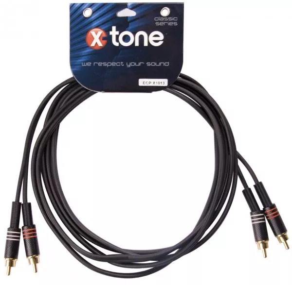 Câble X-tone 2 RCA vers 2 RCA 3M - X1013-3M