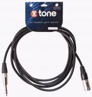 X1023 Jack M Stéréo / XLR M - 3m