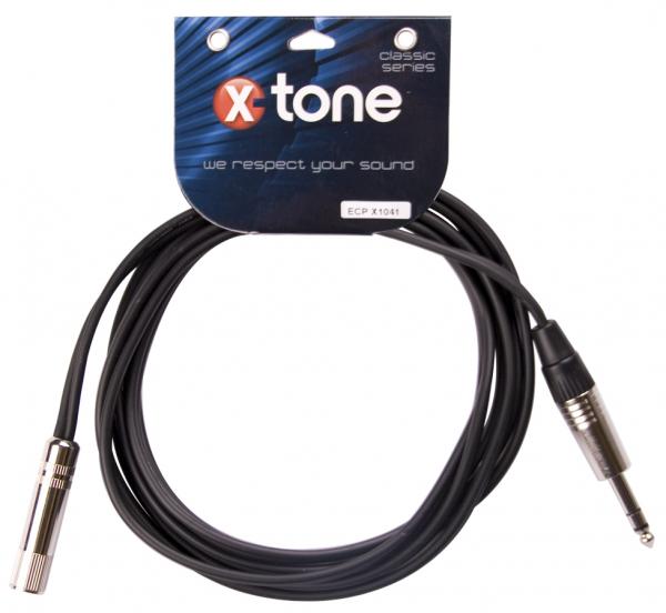 Câble X-tone X1041 Jack M / Jack F Stereo - 3m