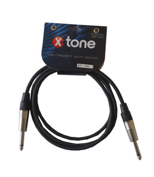 Câble X-tone X1050 -1.5M Jack(M) 6,35 / Jack(M) 6,35