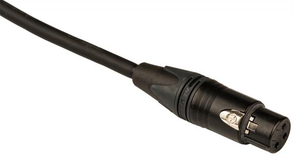 Câble X-tone X3001-10M - XLR(M) / XLR(F) Golden Series