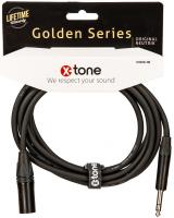 X3009-3M XLR(M) / JACK(M) 6.35 TRS Golden Series