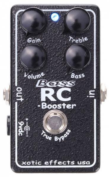 Pédale compression / sustain / noise gate Xotic Bass RC Booster