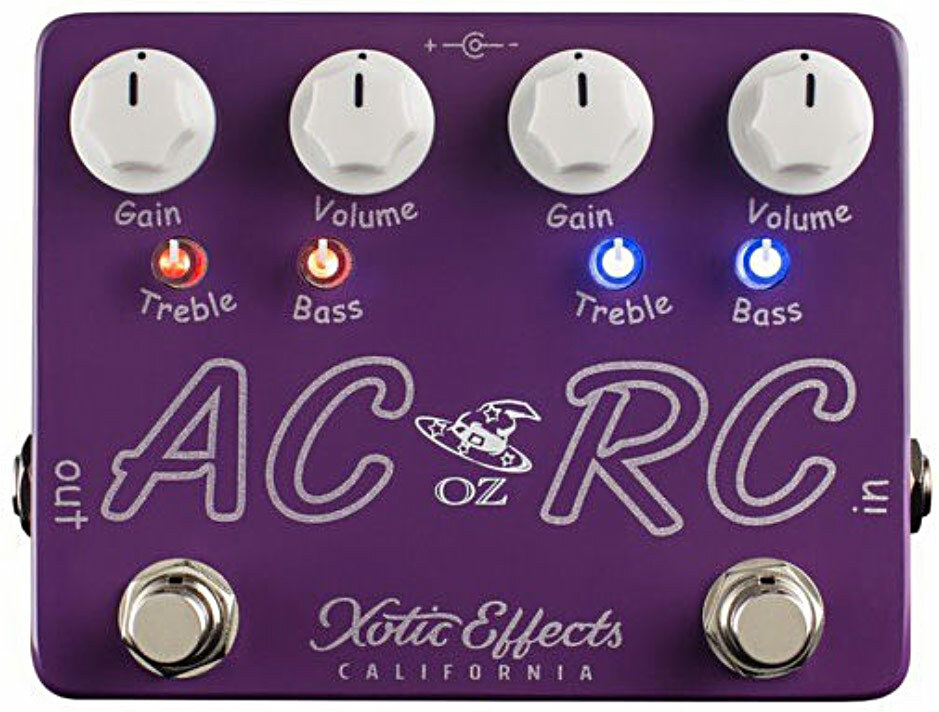 Xotic Oz Noy Ac/rc-oz Ltd Boost/overdrive - PÉdale Overdrive / Distortion / Fuzz - Main picture