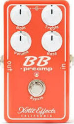 Pédale overdrive / distortion / fuzz Xotic BB Preamp pour guitare