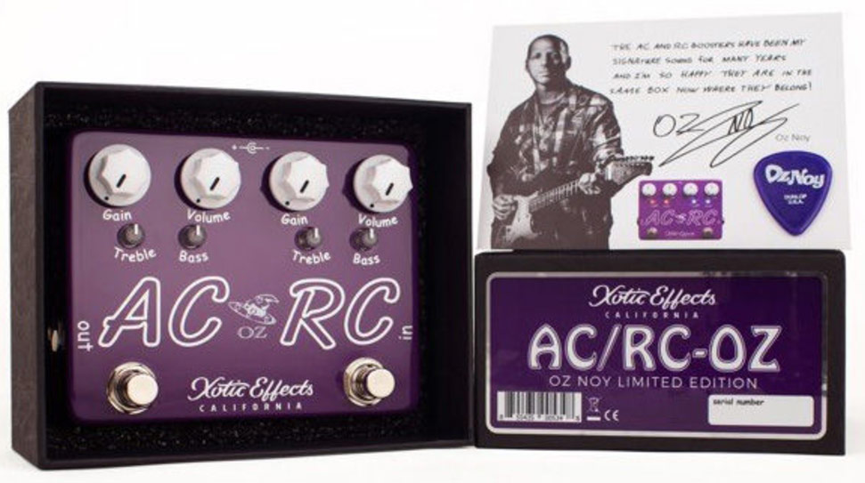 Xotic Oz Noy Ac/rc-oz Ltd Boost/overdrive - PÉdale Overdrive / Distortion / Fuzz - Variation 2