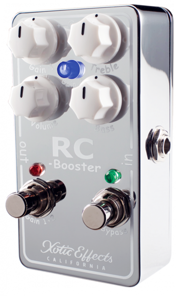 Pedal de volumen / booster / expresión Xotic RC-Booster V2 pour guitare