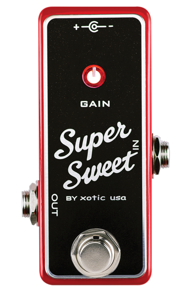 Pédale volume / boost. / expression Xotic Super Sweet Booster