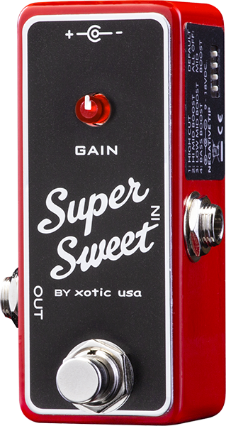 Xotic Super Sweet Booster - PÉdale Volume / Boost. / Expression - Variation 1