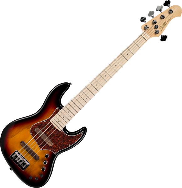 Xotic ProVintage XJPRO-1 5-String - 3 tone burst Solid body