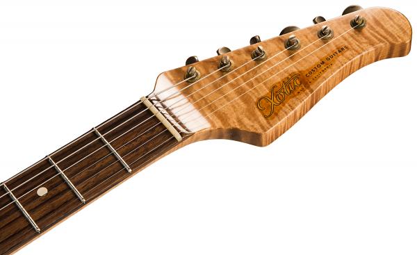 Guitare électrique solid body Xotic California Classic XSC-1 Ash #2088 - heavy aging 2 tone burst