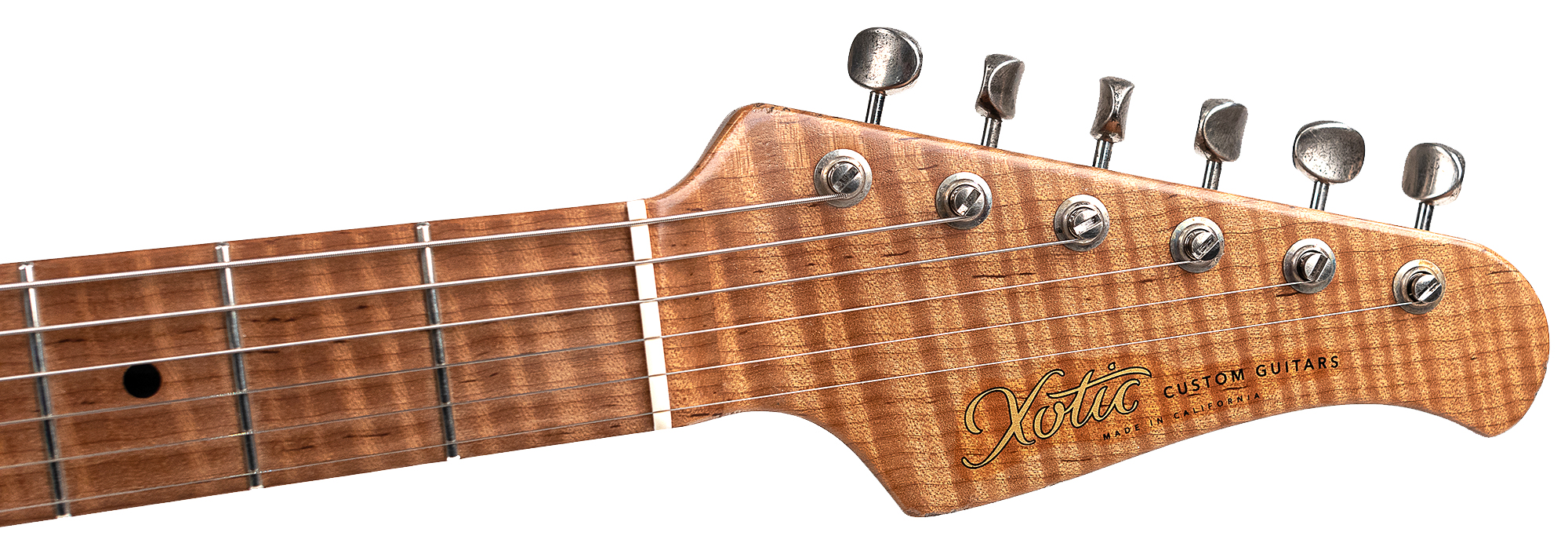 Xotic Xsc-1 Alder California Class 3s Mn #1629 - Heavy Aging Candy Apple Green - Guitare Électrique Forme Str - Variation 3