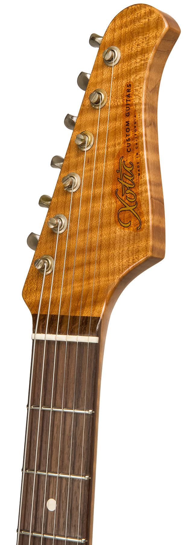 Xotic Xsc-2 Alder California Class Hss Rw #1628 - Heavy Aging Lake Placid Blue - Guitare Électrique Forme Str - Variation 4