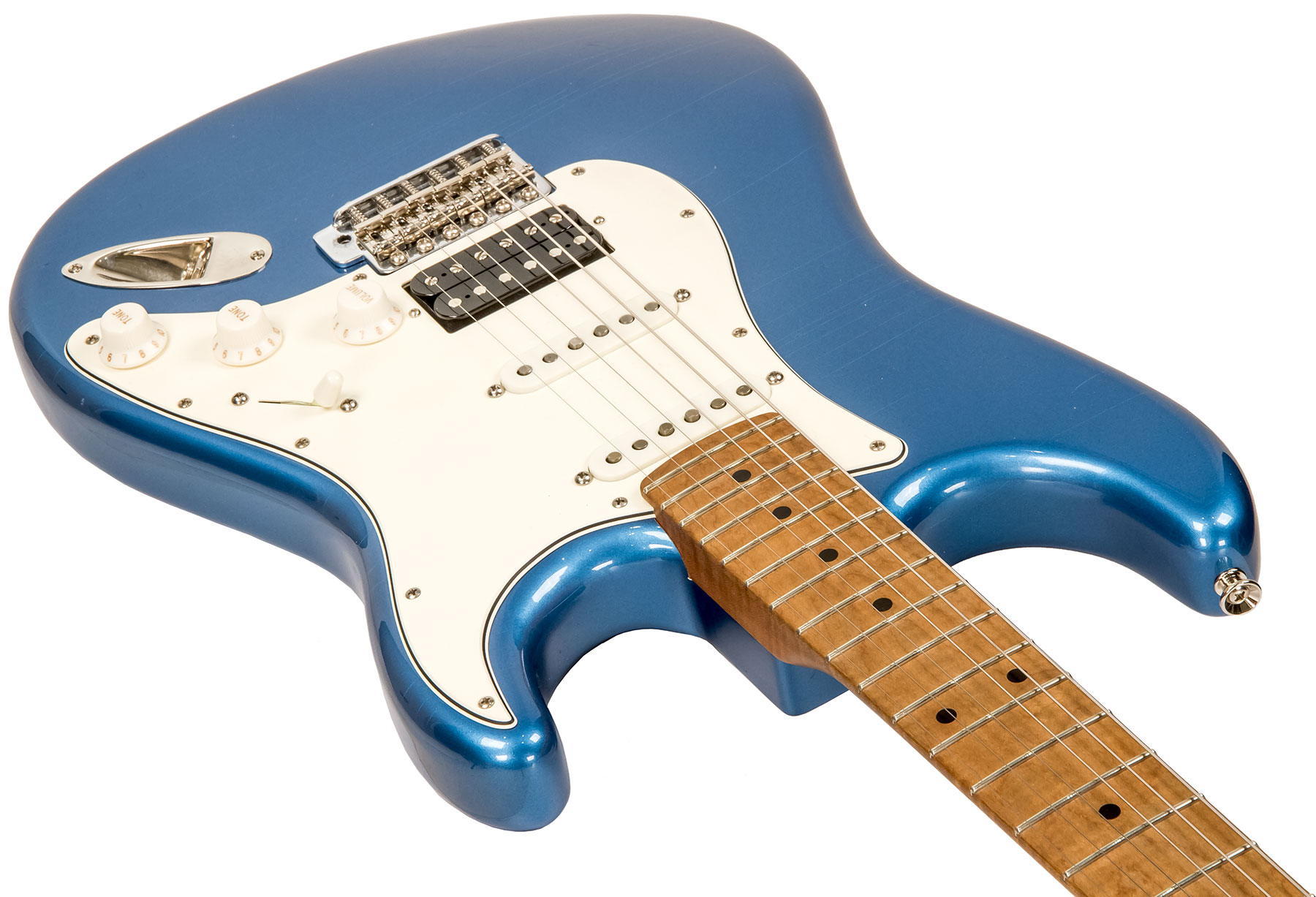 Xotic Xscpro-2 California Class Hss Mn - Light Aging Lake Placid Blue - Guitare Électrique Forme Str - Variation 2