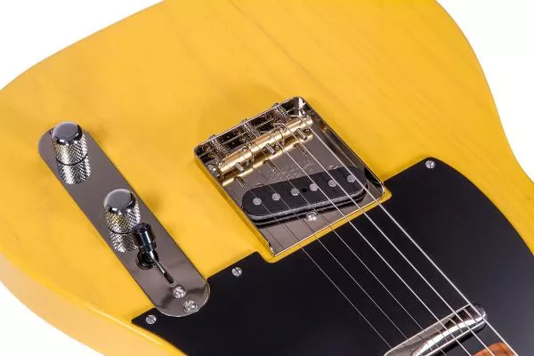 Guitare électrique solid body Xotic California Classic XTC-1 Ash #2108 - light aging butterscotch
