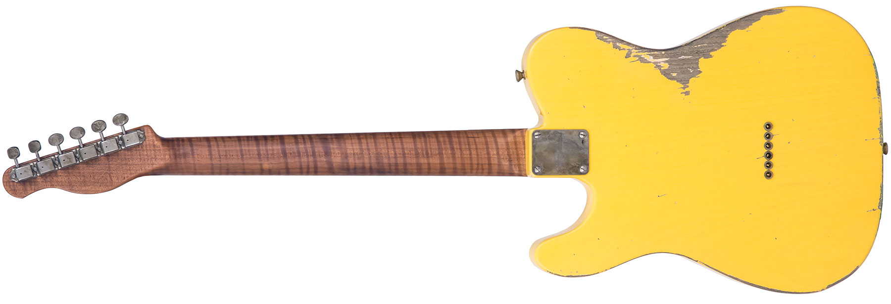 Xotic Xtc-1 Ash Master Grade California Class 2s Mn #1943 - Super Heavy Aging Butterscotch - Guitare Électrique Forme Tel - Variation 1