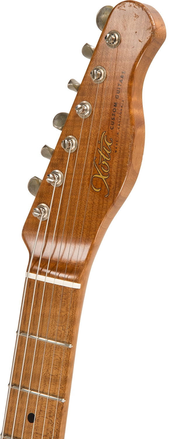 Xotic Xtc-1 Esquire Ash California Class 2s Mn #1482 - Heavy Aging Butterscotch - Guitare Électrique Forme Tel - Variation 5