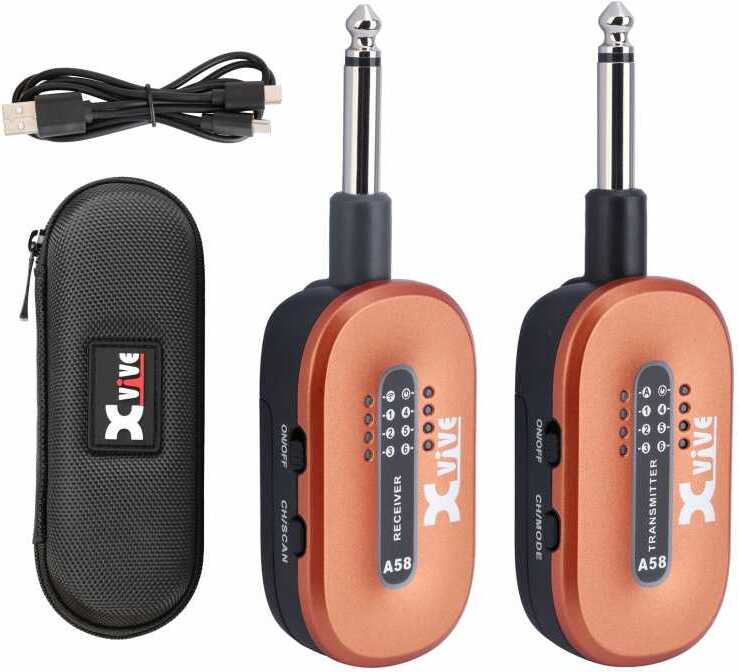 Xvive A58 Orange - Micro Hf Instruments - Main picture