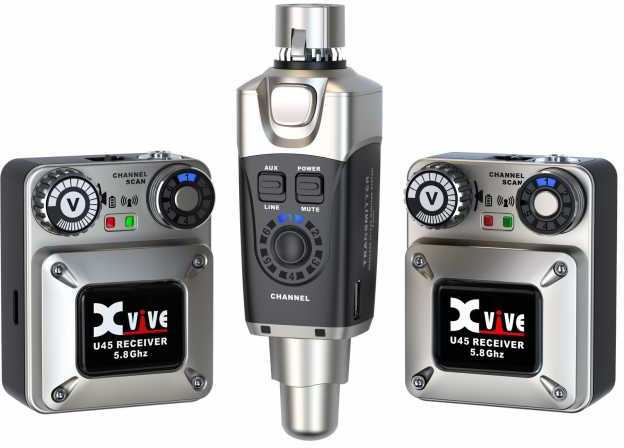 Xvive U45r2 Wireless In Ear System - Ensemble Émetteur RÉcepteur Hf - Main picture