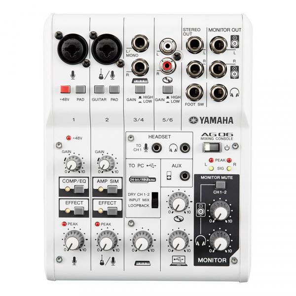 本体のみ　Yamaha AG06　MIXING CONSOLE Yamaha AG06 Analog mixing desk