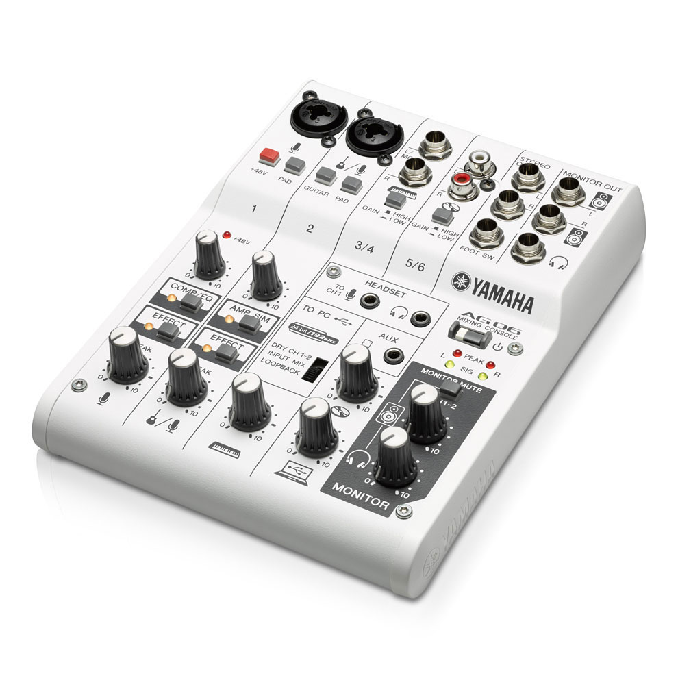 Yamaha Ag06 - Table De Mixage Analogique - Variation 1