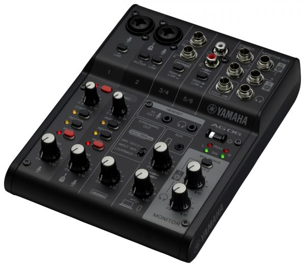 Table de mixage analogique Yamaha AG06 MK2